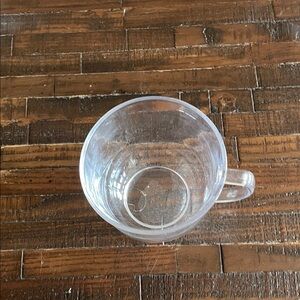 Source Unknown Clear Glass Mug
